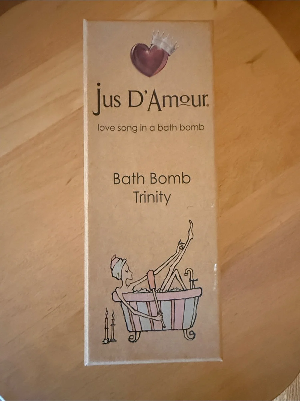 Jus D’ Amour Bath Bomb Trinity